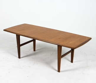 STYLE OF HMB MOBLER SWEDISH TEAK COFFEE TABLE