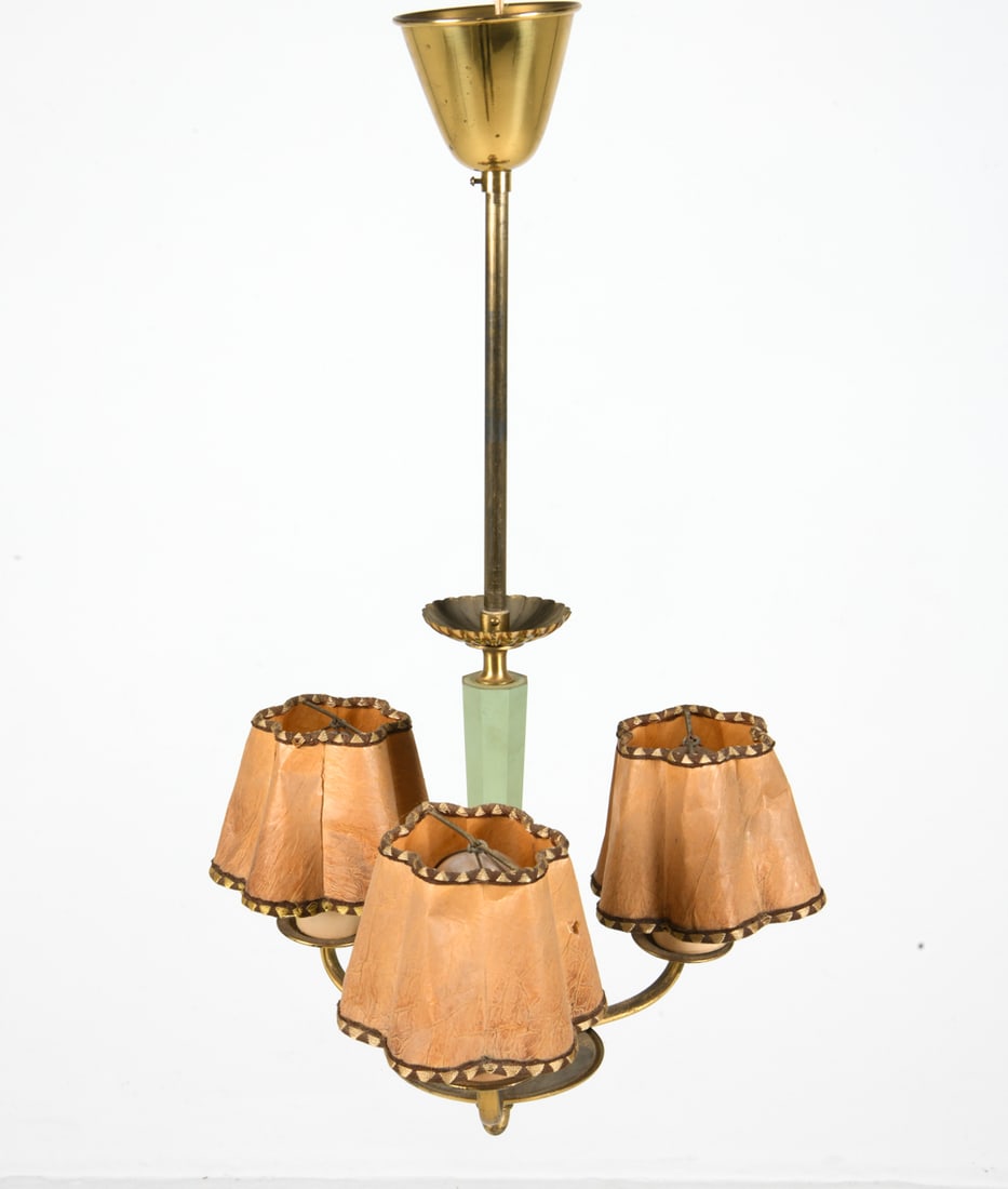 SWEDISH GRACE STYLE PENDANT CHANDELIER C. 1930S (1 of 12)