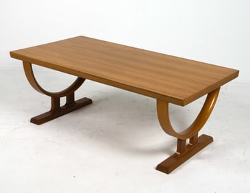 STYLE OF JOHANNES ANDERSEN TEAK COFFEE TABLE 1960S