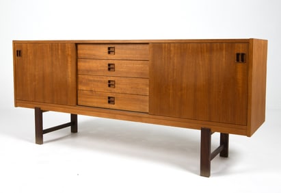 KARLIT SWEDISH TEAK SIDEBOARD C. 1960S
