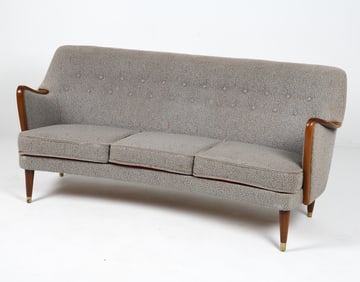 STOKKE NORWEGIAN WOOL SOFA C. 1960S