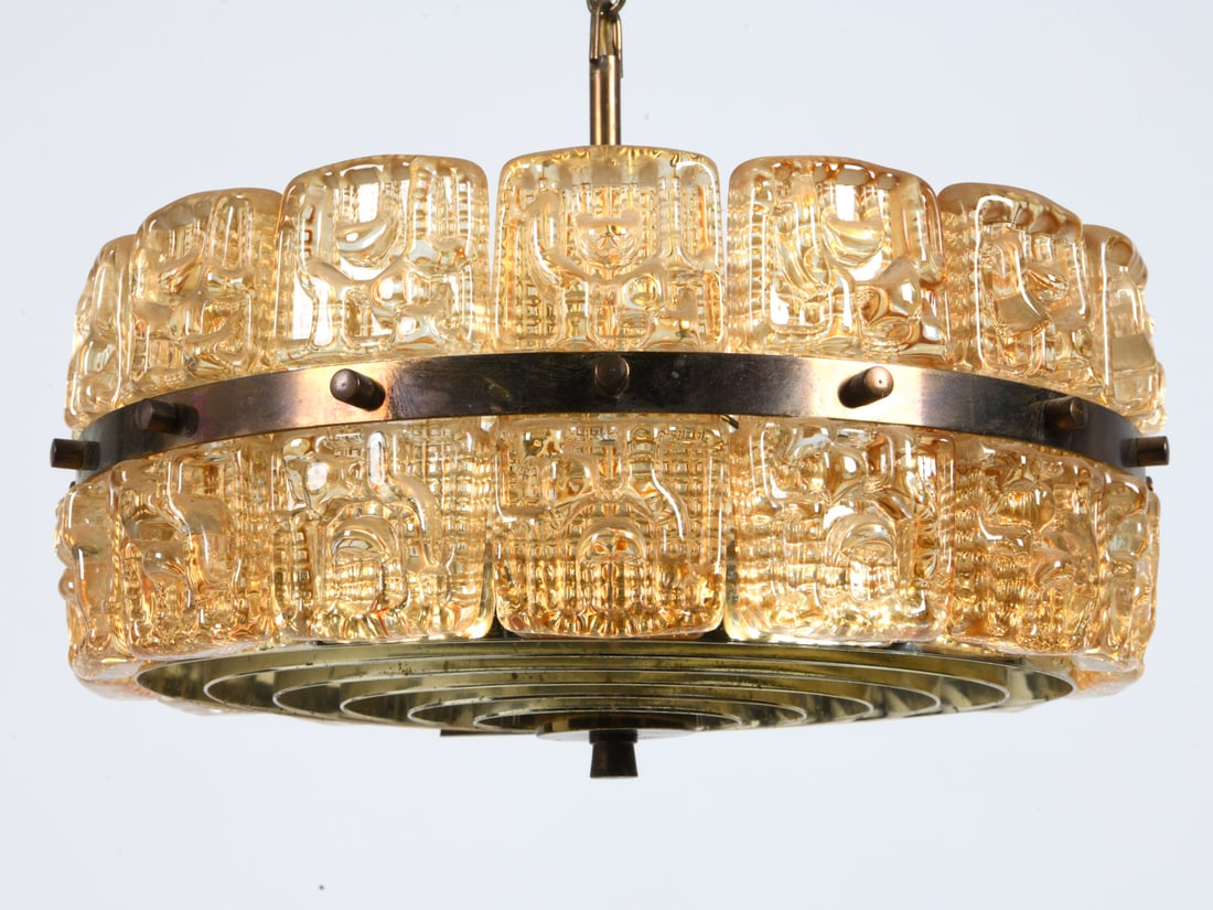 CARL FAGERLUND SWEDISH PENDANT LIGHT 1960S (1 of 9)