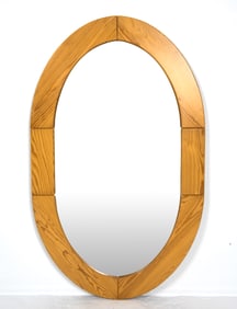 MID-CENTURY SWEDISH PINE MIRROR