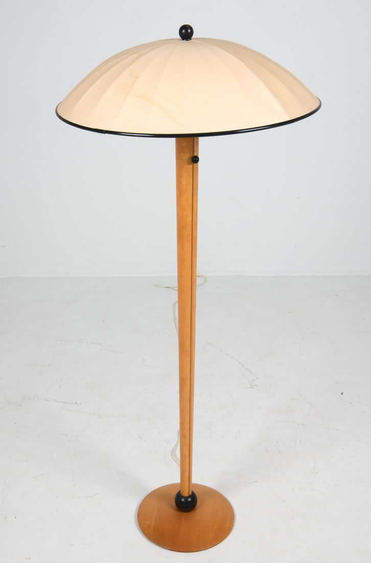 MARKSLOJD SWEDISH BEECH FLOOR LAMP C. 1980S (1 of 13)