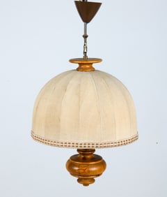 SWEDISH PINE PENDANT LIGHT C. 1970S