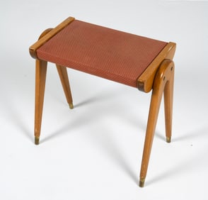 MID-CENTURY SWEDISH BEECH STOOL C. 1960S