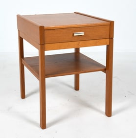 MID-CENTURY SWEDISH TEAK NIGHTSTAND C. 1960S