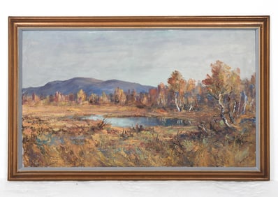 GUSTAF AKE AHNLUND (SWEDISH, 1896-1955) LANDSCAPE