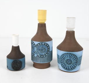 ALINGSAS KERAMIK SWEDISH CERAMIC TABLE LAMPS