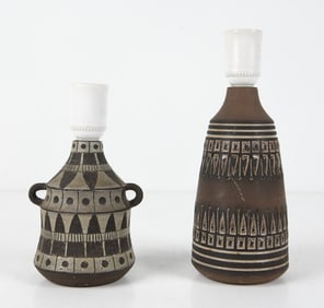 ULLA WINBLAD SWEDISH CERAMIC TABLE LAMPS 1960S