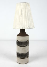 NILA SWEDISH CERAMIC TABLE LAMP C. 1960S