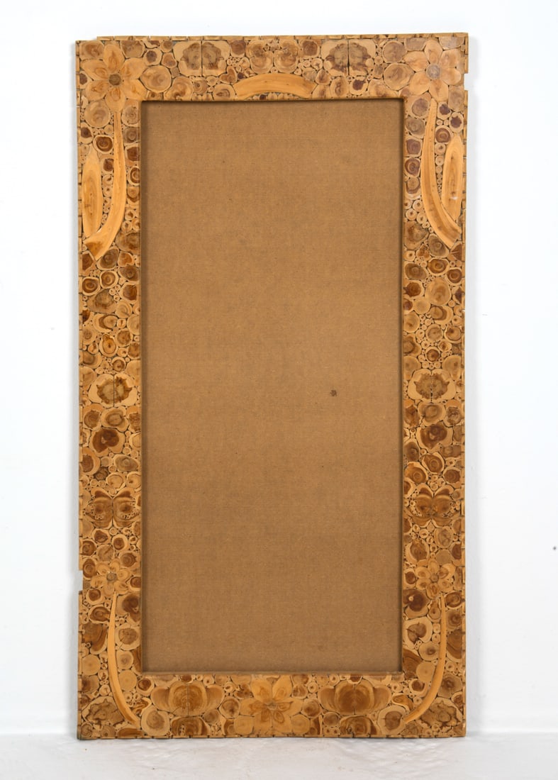 SWEDISH PINE MIRROR FRAME C. 1970S (1 of 10)