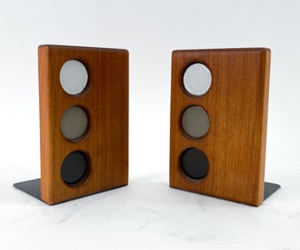 PAIR OF MID-CENTURY GORDON & JANE MARTZ BOOKENDS