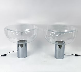 PAIR OF "AELLA" TOSO & MASSARI FOR LEUCOS LAMPS