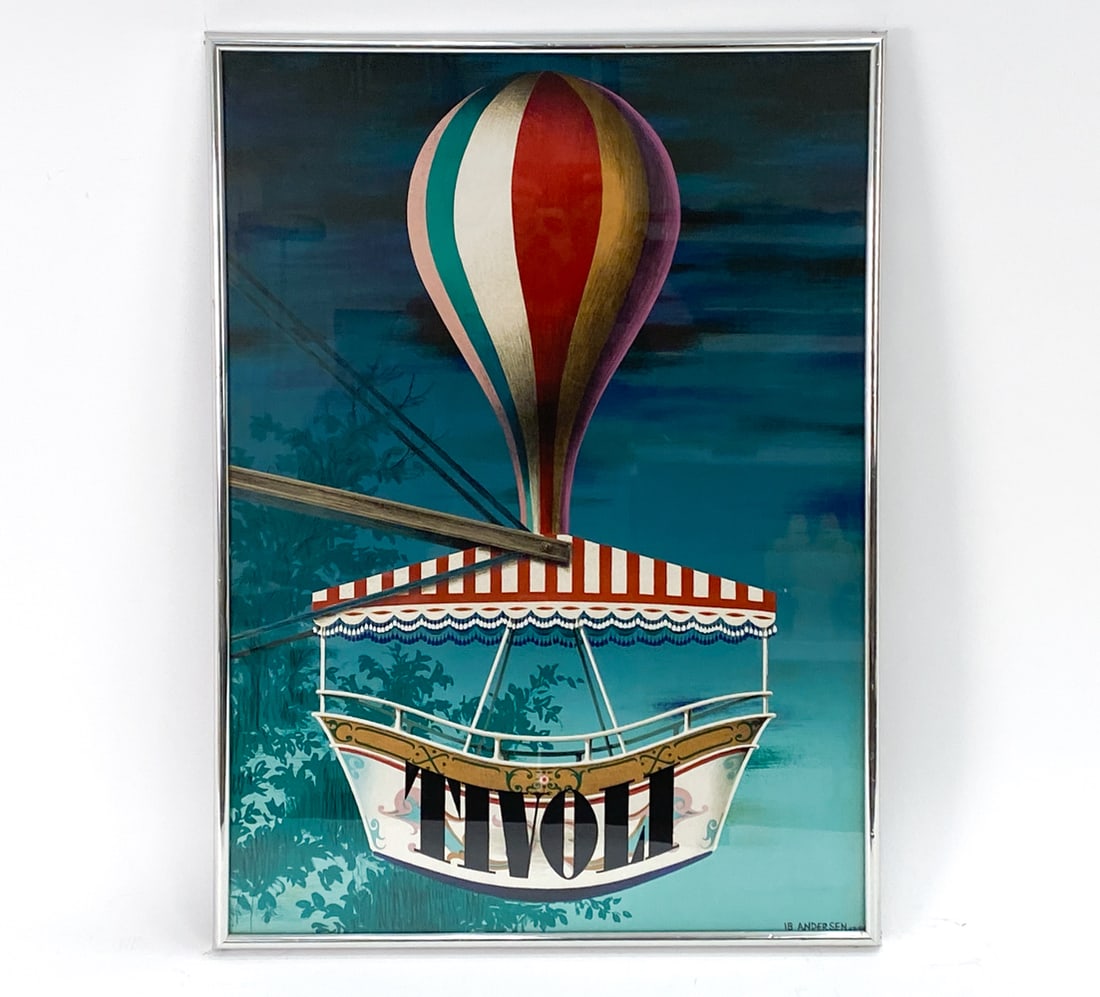 IB ANDERSEN (DANISH, 1907-1969) TIVOLI LITHOGRAPH (1 of 10)