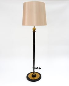 NEWHOUSE LIGHTING CHARLES PARIS BRASS FLOOR LAMP