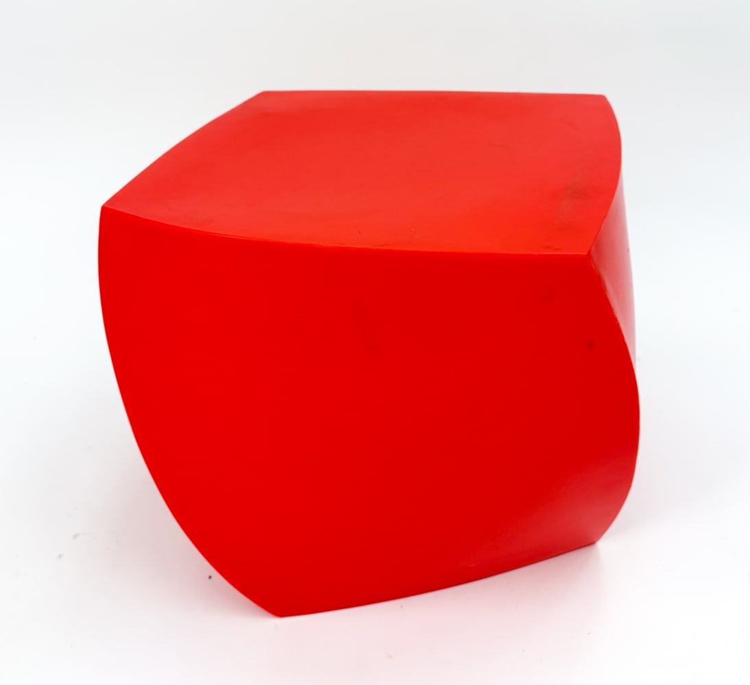 FRANK GEHRY "LEFT TWIST CUBE" FOR HELLER TABLE (1 of 6)