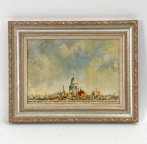 CITYSCAPE OF ST. PAUL'S CATHEDRAL IN LONDON O/B