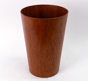 MARTIN ABERG FOR SERVEX DANISH TEAK BASKET 1960S