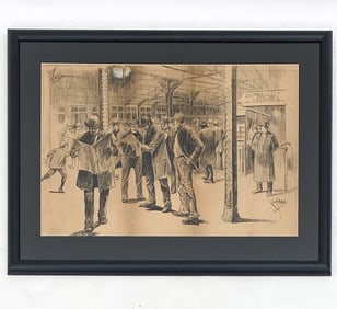 C. W. ROHRHAND (1869-1948) ANTIQUE ILLUSTRATION