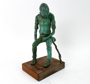BRONZE SCULPTURE FROM E. SCHREINER ESTATE