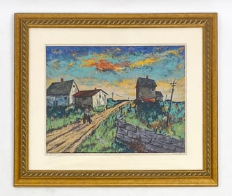 HARRY SHOULBERG (1903-1995) SERIGRAPH