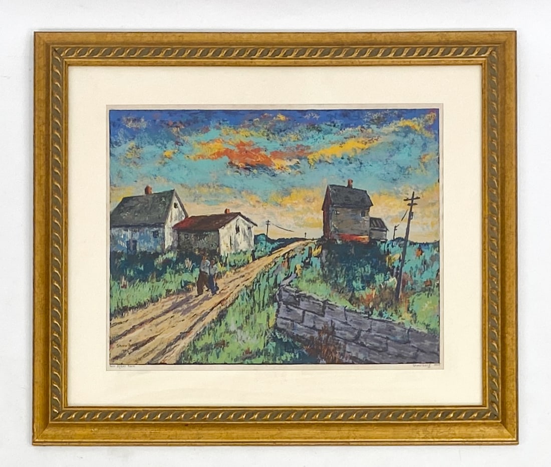 HARRY SHOULBERG (1903-1995) SERIGRAPH (1 of 6)