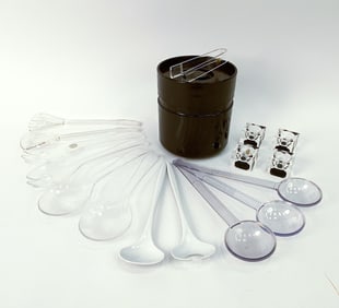 PLASTIC GROUPING INCLUDING GUZZINI, HELLER & MORE