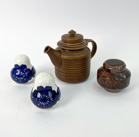 ULLA PRECOPE FOR ARABIA FINNISH POTTERY GROUPING