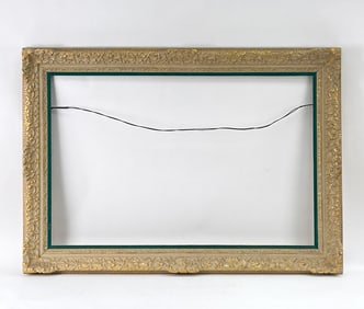 MID-CENTURY ORNATE GILT FRAME
