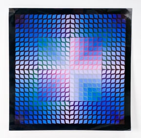 VICTOR VASARELY "QUASAR PAAL 2" 1970