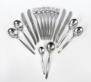 WMF CROMARGAN GERMAN FLATWARE GROUPING