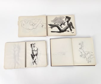 DAVID ROSAND (1938-2014) SKETCHBOOKS GROUPING
