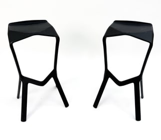 PAIR OF KONSTANTIN GRCIC "MIURA" BAR STOOLS