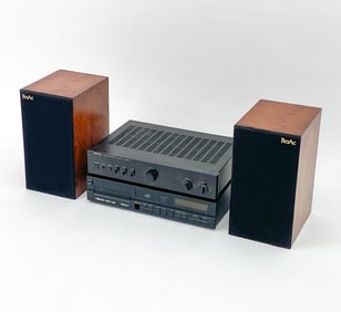 VINTAGE STEREO COMPONENTS GROUPING