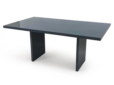 CONTEMPORARY LAMINATED RECTANGULAR DINING TABLE