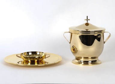 TOMMI PARZINGER DORLYN SILVERSMITHS SERVING SET