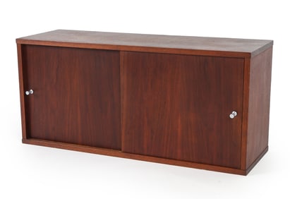CRESCENT FURNITURE STYLE WALNUT CABINET C.1960S