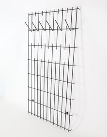 STYLE OF NISSE STRINNING METAL COAT RACK C. 1950S