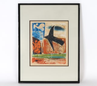 AFTER GEORGES BRAQUE ABSTRACT PRINT