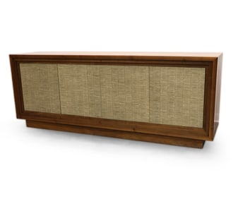 CONTEMPORARY FAUX SNAKESKIN SIDEBOARD