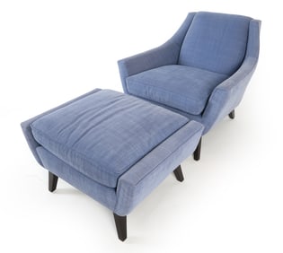 ATTR. MICHAEL BERMAN SUMMIT LOUNGE CHAIR & OTTOMAN