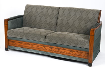 SCHUITEMA STYLE DUTCH OAK SOFA C. 1970S