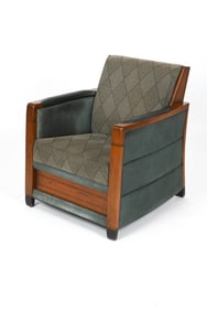 SCHUITEMA STYLE DUTCH OAK LOUNGE CHAIR C. 1970S