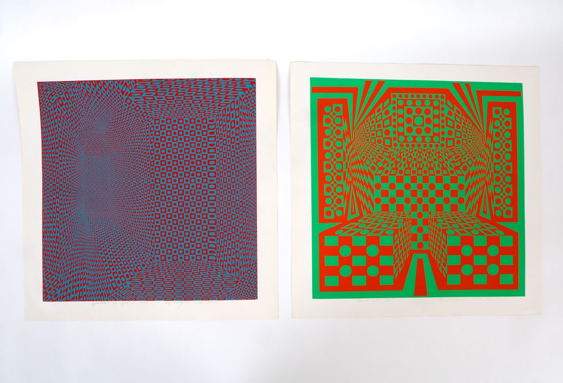 (2) ROY AHLGREN (AMERICAN, 1927-2011) SILKSCREENS (1 of 14)