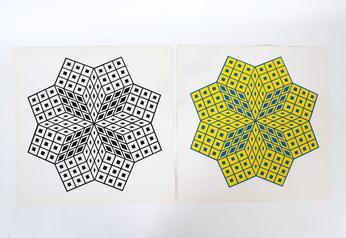 (2) ROY AHLGREN (AMERICAN, 1927-2011) SILKSCREENS (1 of 14)