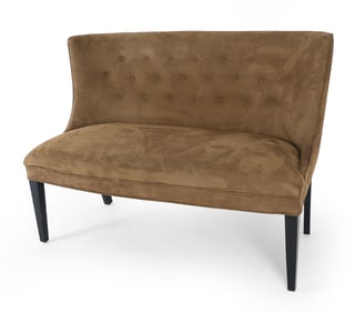 CONTEMPORARY TUFTED SETTEE