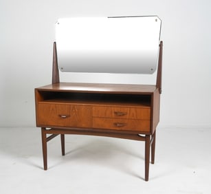 DANISH TEAK VANITY CHEST C. 1960S