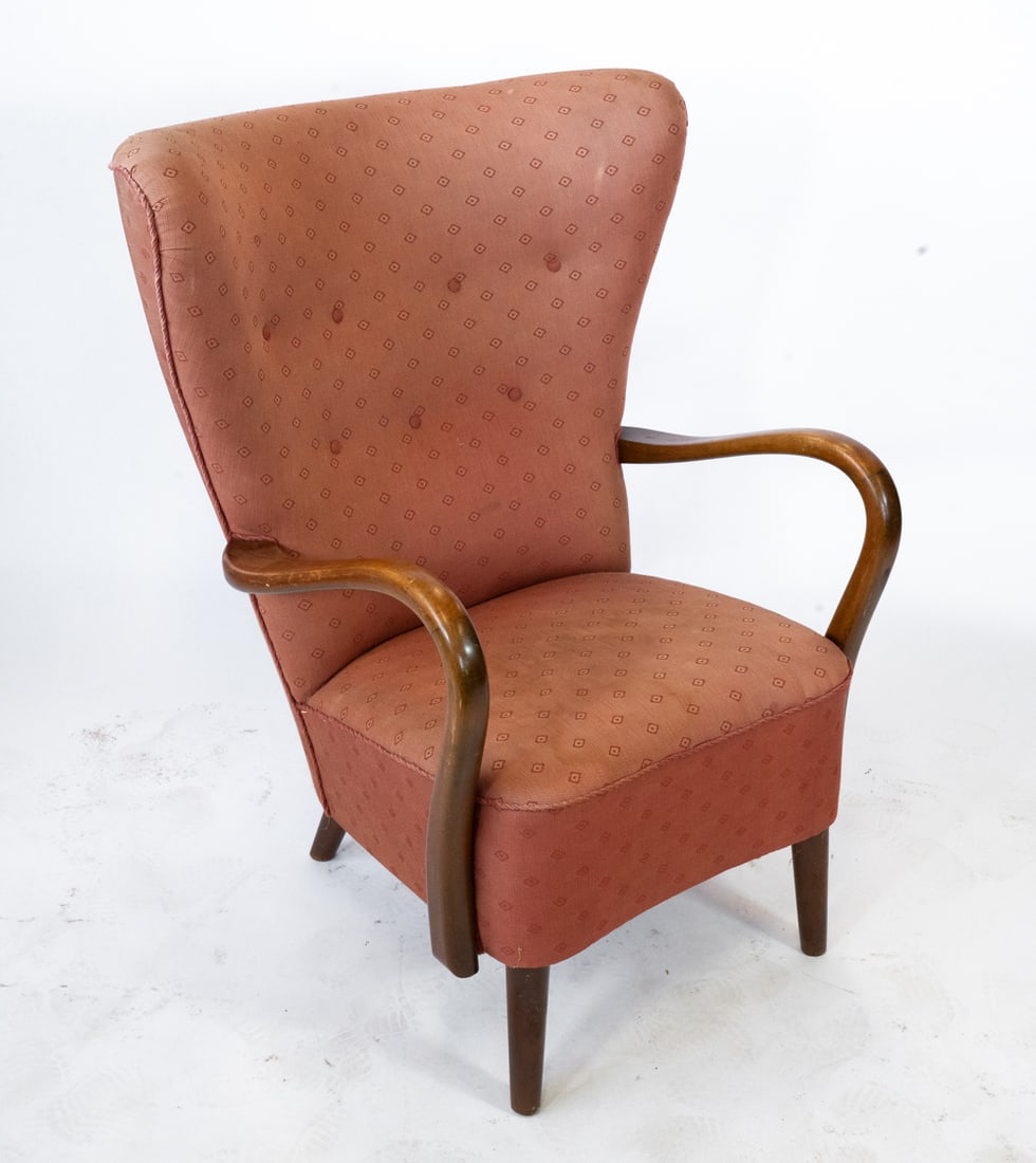 ATTR. ALFRED CHRISTENSEN DANISH LOUNGE CHAIR 1950S (1 of 18)