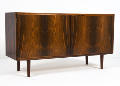 POUL HUNDEVAD DANISH ROSEWOOD CABINET C. 1960S